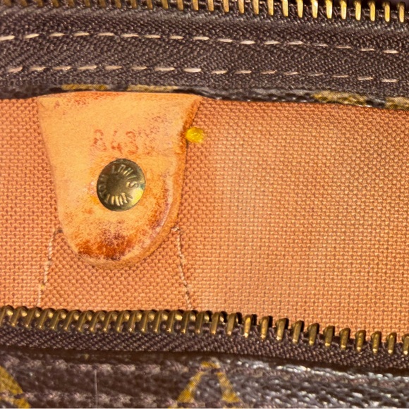 Louis Vuitton Monogram Canvas Speedy Top-Handle Bag in Brown and Tan - Picture 6 of 6